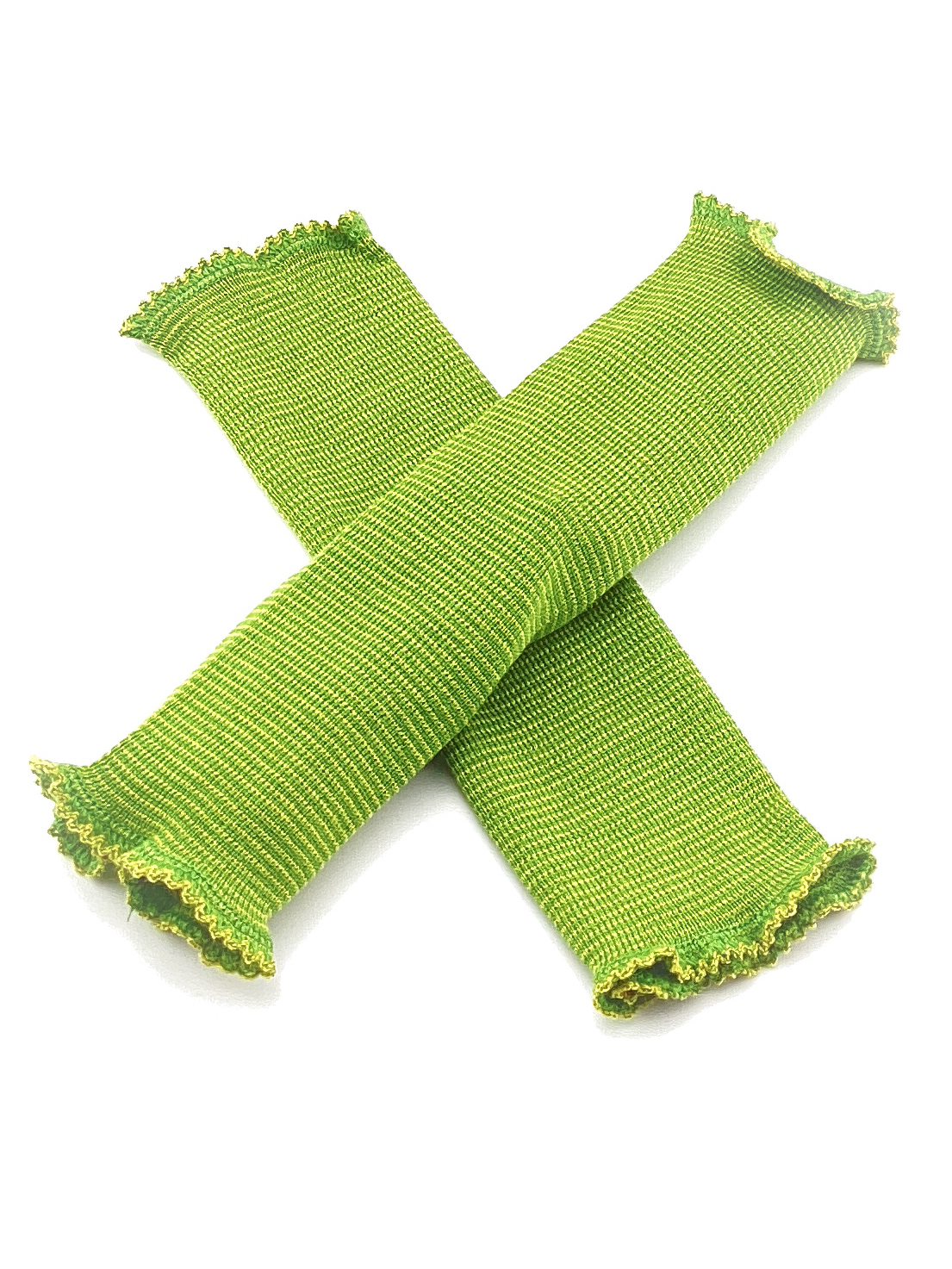 Grüner Teppichläufer für Wohnzimmer, rutschfest, aus Baumwolle, 60x90 cm Grüner Teppichläufer aus Baumwolle auf weißem Hintergrund, rechteckig und rutschfest